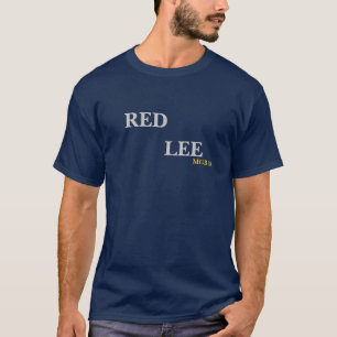 CAMISETA LEE, MGB 68, VERMELHO