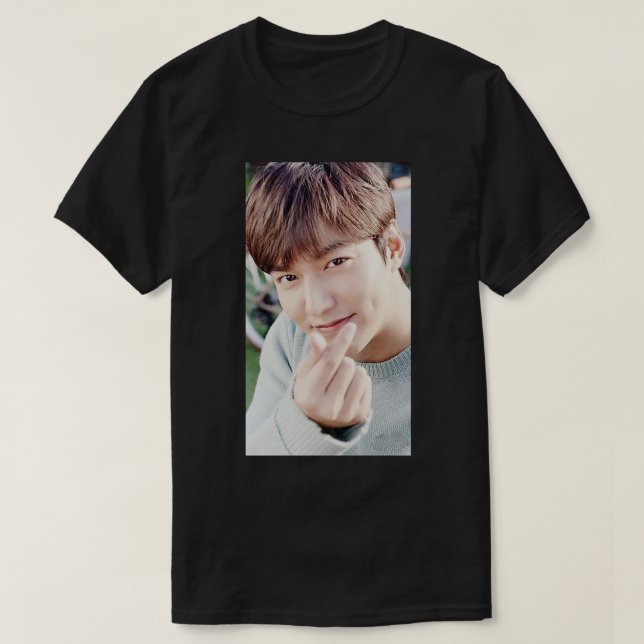 Camiseta lee min ho love (Frente do Design)