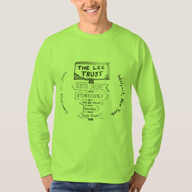 Camiseta Lee Trust 50º Aniversário Basic Long Sleeve (Frente)