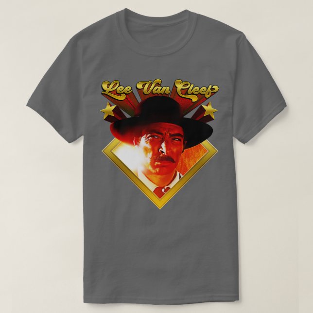 Camiseta Lee Van Cleef Lives (Frente do Design)