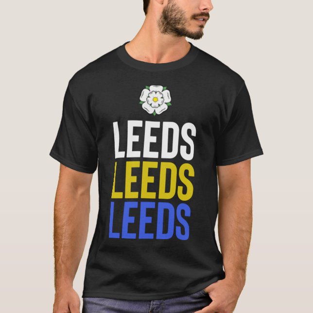 Camiseta Leeds Leeds Leeds Classic T-Shirt (Frente)
