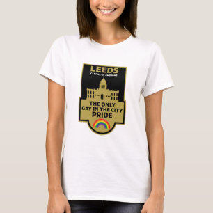 Camiseta Leeds Orgulho gay - Leeds England LGBT -