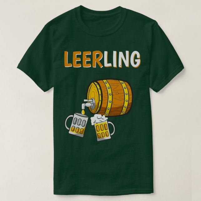 Camiseta Leerling Bier Lehrling Ausbildung Azubi (Frente do Design)