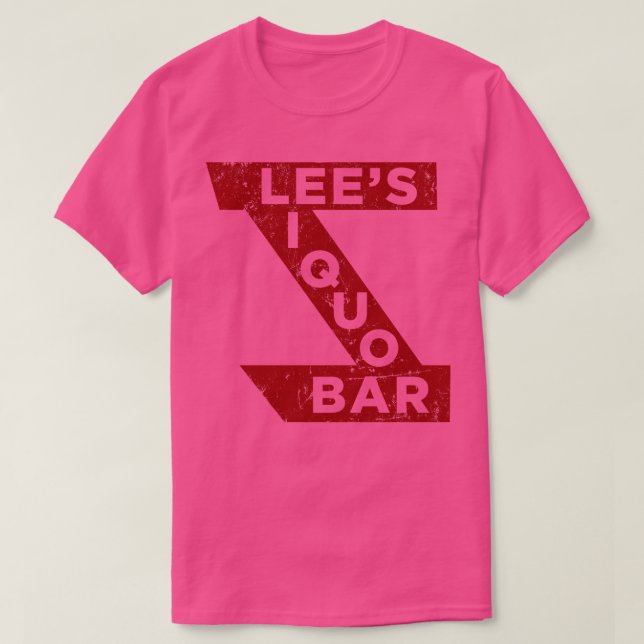 Camiseta Lees Liquor Lounge 1 (Frente do Design)