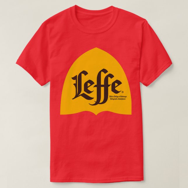 Camiseta leffe beer good taste (Frente do Design)