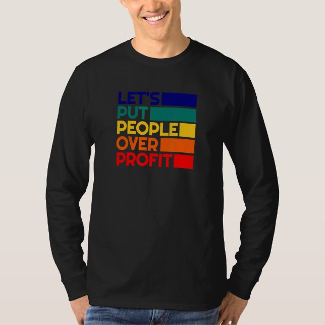 Camiseta Leftist Democratic Socialist Union Retro People Ov (Frente)