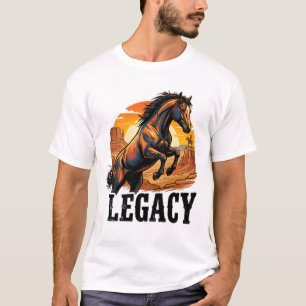 Camiseta Legacy Bucking Horse – Bandeira dos EUA V