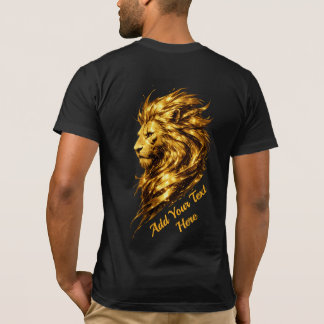 Camiseta Legado do Leão Dourado | Leão Dourado de Luxo Pers