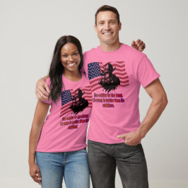 Camiseta Legado do rosa corajoso