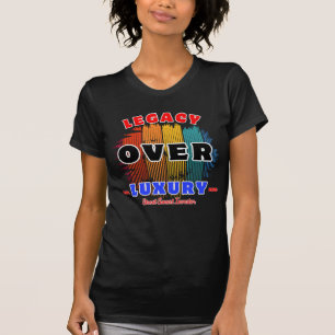 Camiseta Legado sobre Criador de Riqueza do Luxo para Visio