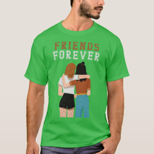 Camiseta Legal Amigos para sempre, para o dia da amizade pa