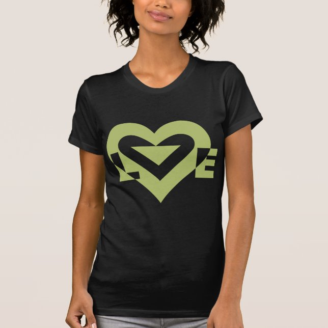 Camiseta Legal Amor Gráfico, Sage Green (Frente)