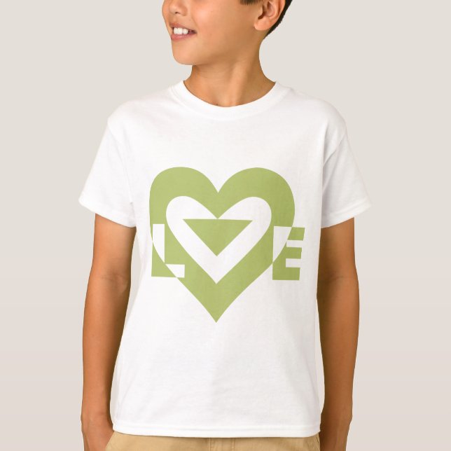 Camiseta Legal Amor Gráfico, Sage Green (Frente)