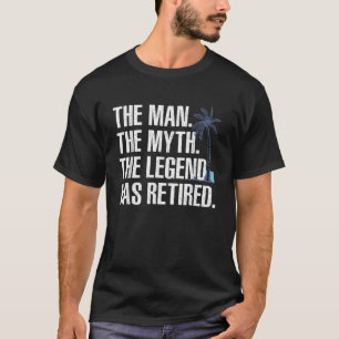 Camiseta Legal aposentadoria para os homens, Pai do avô, ho