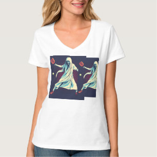 Camiseta Legal Arte Caveira De Halloween, Morte Estranha