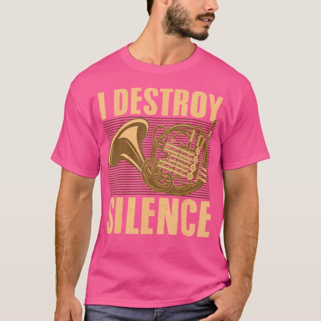 Camiseta Legal Arte Chifre Francesa para Homens Mulheres Ja (Frente)