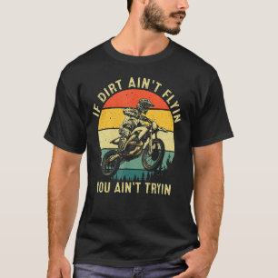 Camiseta Legal Arte De Bike Para Homens Dirtbike Motorcyk