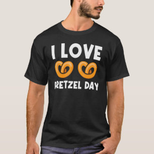 Camiseta Legal Arte Pretzel Para Homens Mulheres Nu Nu Nu P