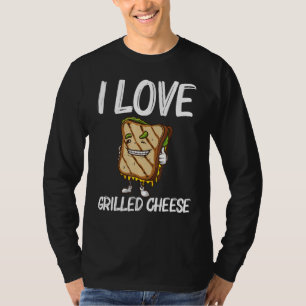 Camiseta Legal Arte Queijo Grelha Para Homens Mulheres Sand