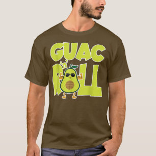 Camiseta Legal Avocado Rock n Roll 60 Guacamole Foo Saudáve
