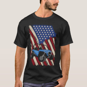 Camiseta Legal bandeira americana Dune Buggy Racers