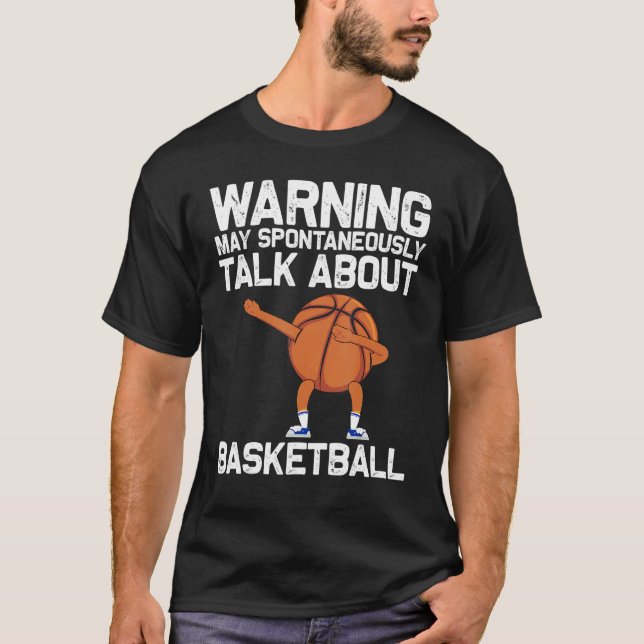 Camiseta Legal Basquete Para Homens Dabbing Ball Team Sp (Frente)