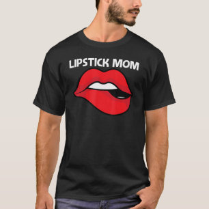 Camiseta Legal Batom Para Mamãe Maquete Cosmético