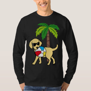 Camiseta Legal Beach Yellow Labrador