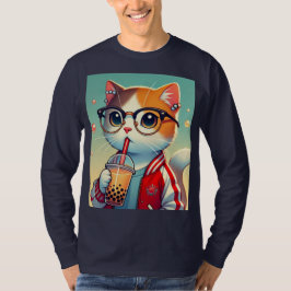 Camiseta Legal bebendo de gato