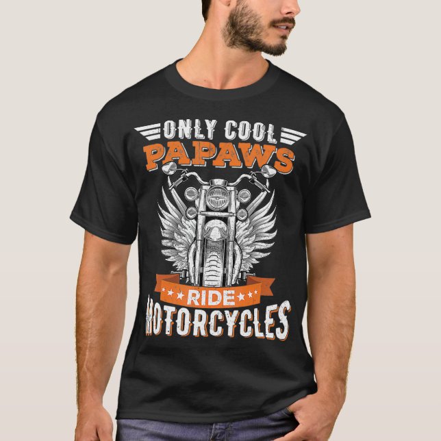Camiseta Legal bicicleta de motocicleta Papaws para esporte (Frente)