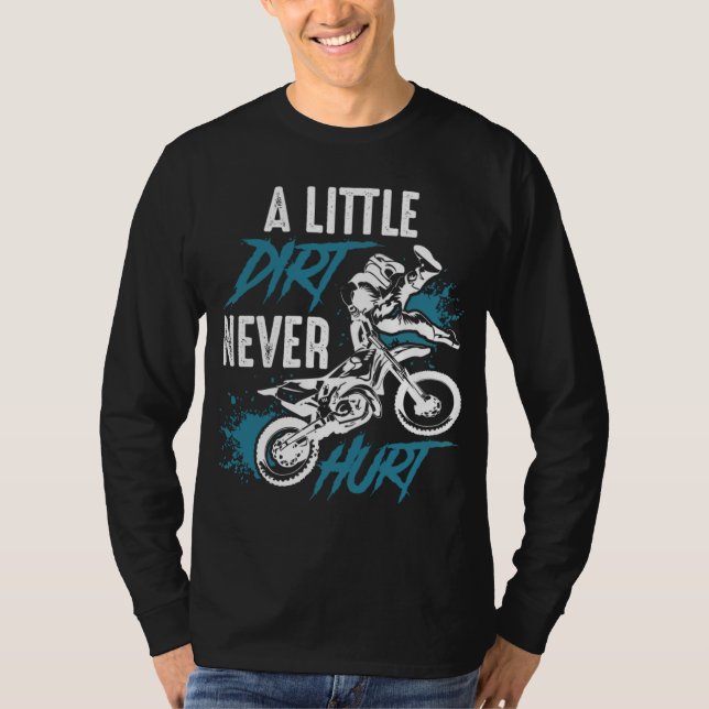 Camiseta Legal bicicleta de saia - Motocross (Frente)
