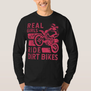 Camiseta Legal Bicicleta Para Mulheres Motocross Biker Rac