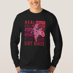 Camiseta Legal Bicicleta Para Mulheres Motocross Biker Rac