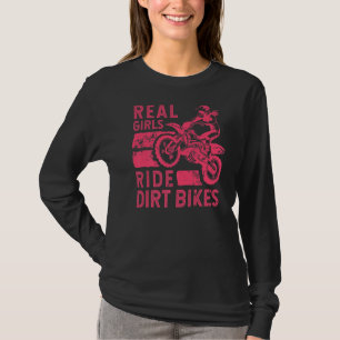 Camiseta Legal Bicicleta Para Mulheres Motocross Biker Rac