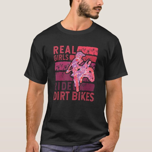 Camiseta Legal Bicicleta Para Mulheres Motocross Biker Rac (Frente)