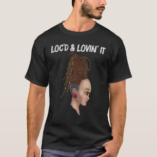 Camiseta Legal Bloqueios Para Mulheres Bloqueadas Dreadlock