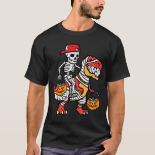 Camiseta Legal Boné de esqueleto Dino Mummy Toddler Boy Hal