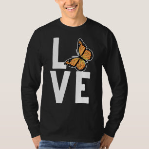 Camiseta Legal Borboleta Monarca Homens Mulheres Inseto Lep