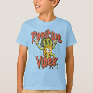 Camiseta Legal Boys Positive Vibs Somente Cara Sorvete