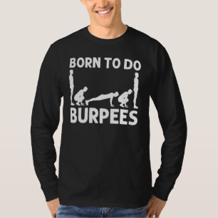 Camiseta Legal Burpeia Para Homens Trabalhando Em Malhações