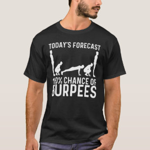 Camiseta Legal Burpeia Para Homens Trabalhando Em Malhações