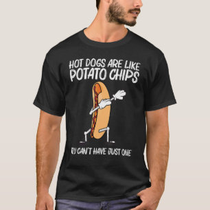 Camiseta Legal Cachorro Quente Para Homens Mulheres Cortada