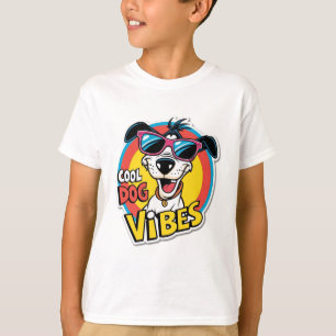 Camiseta Legal Cachorro Vibes - Camisa-T Engraçada De Cacho