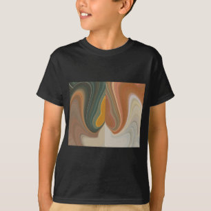 Camiseta Legal cadeia de materiais coloridos do Abstrato Gr