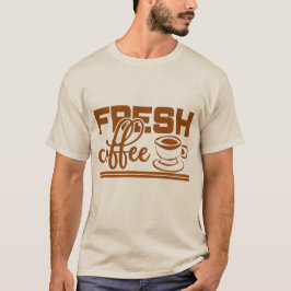 Camiseta legal café compre arte de palavra
