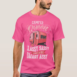 Camiseta Legal Camper Queen Classy Sassy Smart Assy Engraça