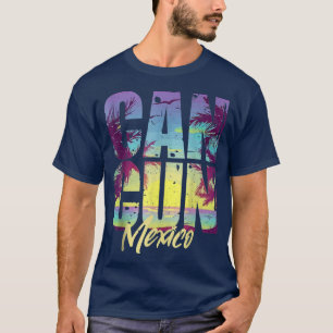 Camiseta Legal Cancun Art Meico Vacina SummerMen