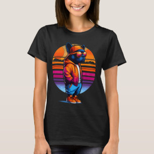Camiseta Legal Cão-Grande Francês Cachorro Moderno Estilo U