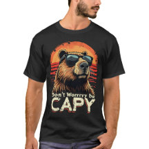 Legal Capybara Não se preocupe com Capy Engraçados
