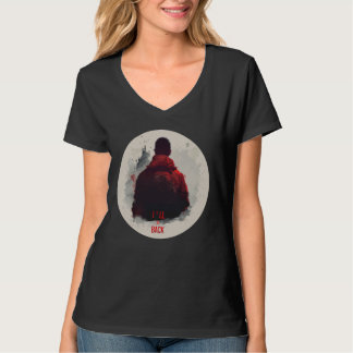 Camiseta Legal Cara e eu estarei de volta com a fantasia